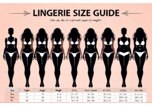 Guide to Selecting Lingerie Size Based on Height Weight