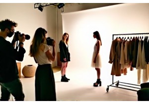 Lily and Bing Behind the Scenes of a Photoshoot