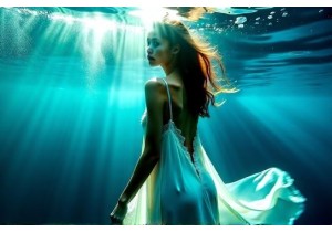 How to Wear Sensual Underwater with Slip Dresses