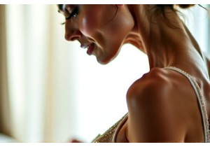 How to Wear Sensual Underwear Under Backless Gowns