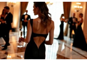 Occasion Dressing with Lingerie for Formal Evening Events