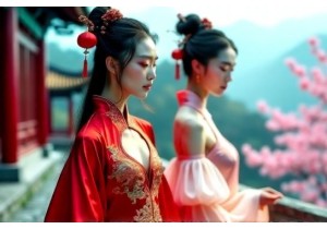 Sensual Narratives Woven into Chinese Clothing Traditions