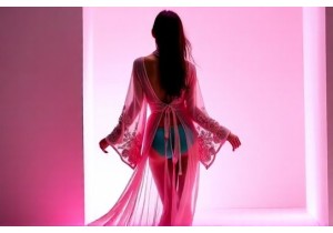 Channel Romance with Eastern Inspired Sheer Robe Styles