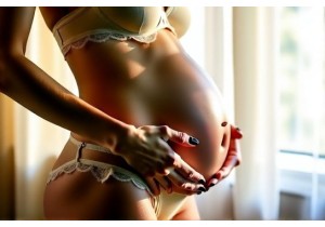 High-End Maternity Lingerie in Natural Mulberry Silk