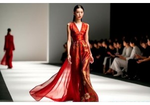 Modern Silhouettes Meet Traditional Chinese Silk Weaving