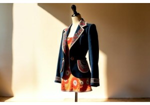 Fusion Fashion Combining Western Cuts with Eastern Motifs