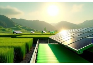 Solar Powered Factories Behind Green Underwear Lines