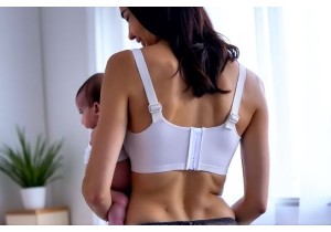 Comfort-First Nursing Bras with One-Handed Clip Mechanism