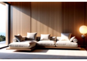 Luxury Lounge Sets with Minimalist Oriental Design