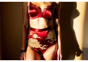 Chinese Red Lingerie Collection For Bold Cultural Expression