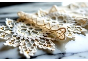 Luxury Lace Origins Comparing French Leavers with Chinese Handcrafted Variants
