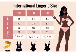 How to Choose Lingerie Size Using International Charts