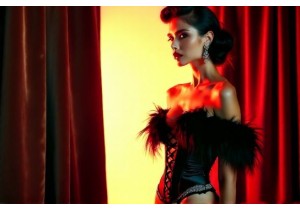 Naughty Lingerie Inspired by Burlesque Glamour and Modern Edge
